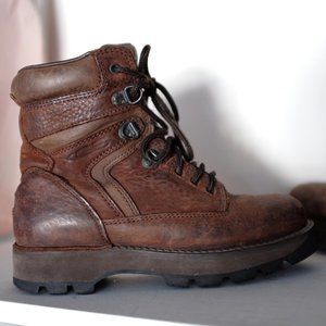Rockport XCS Gore-tex brown full grain leather boots size 5.5